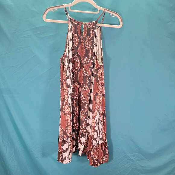 Tart Womens Sleeveless Snake Print Dress Size S 100% Rayon - Picture 6 of 9